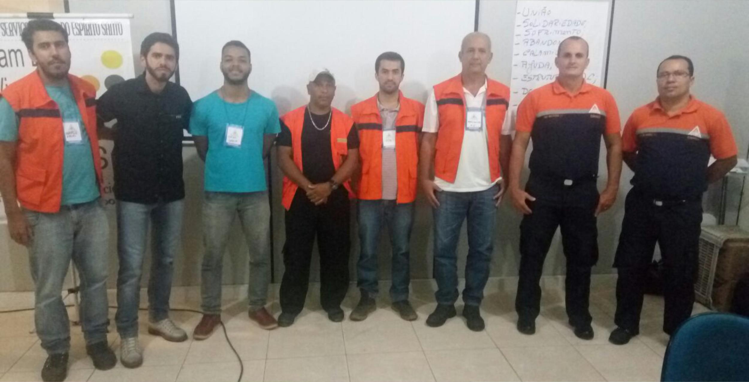 Nova equipe da Defesa Civil Municipal completa primeiro módulo de capacitação