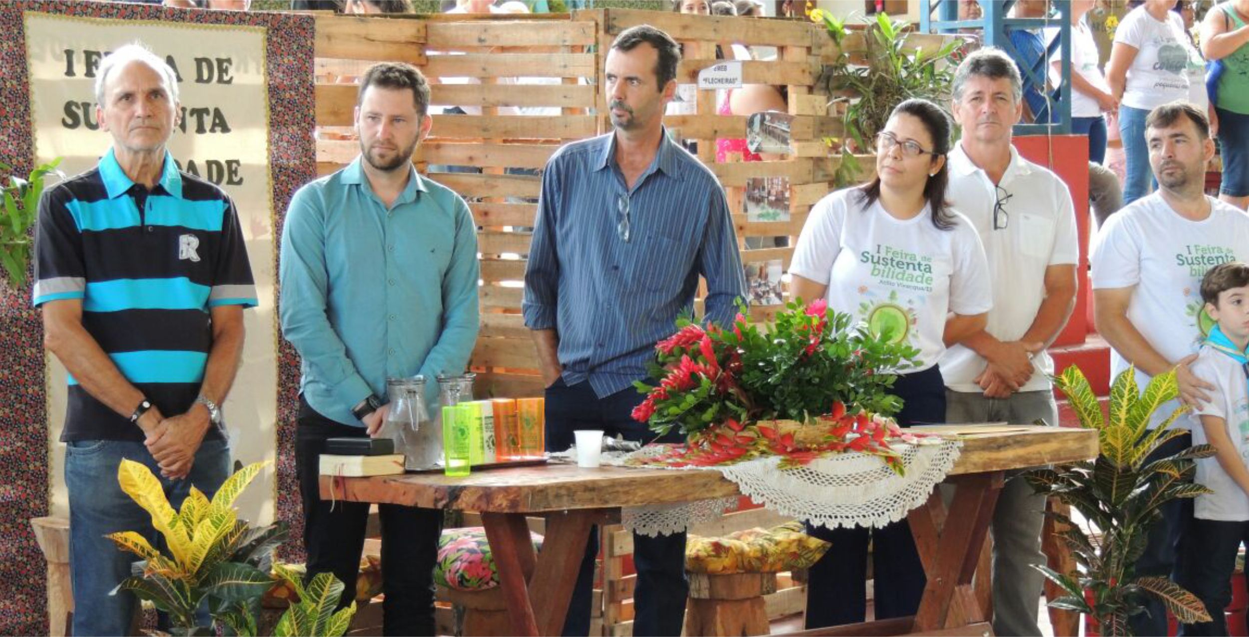 1ª Feira de Sustentabilidade de Atílio Vivacqua é realizada com sucesso entre a população