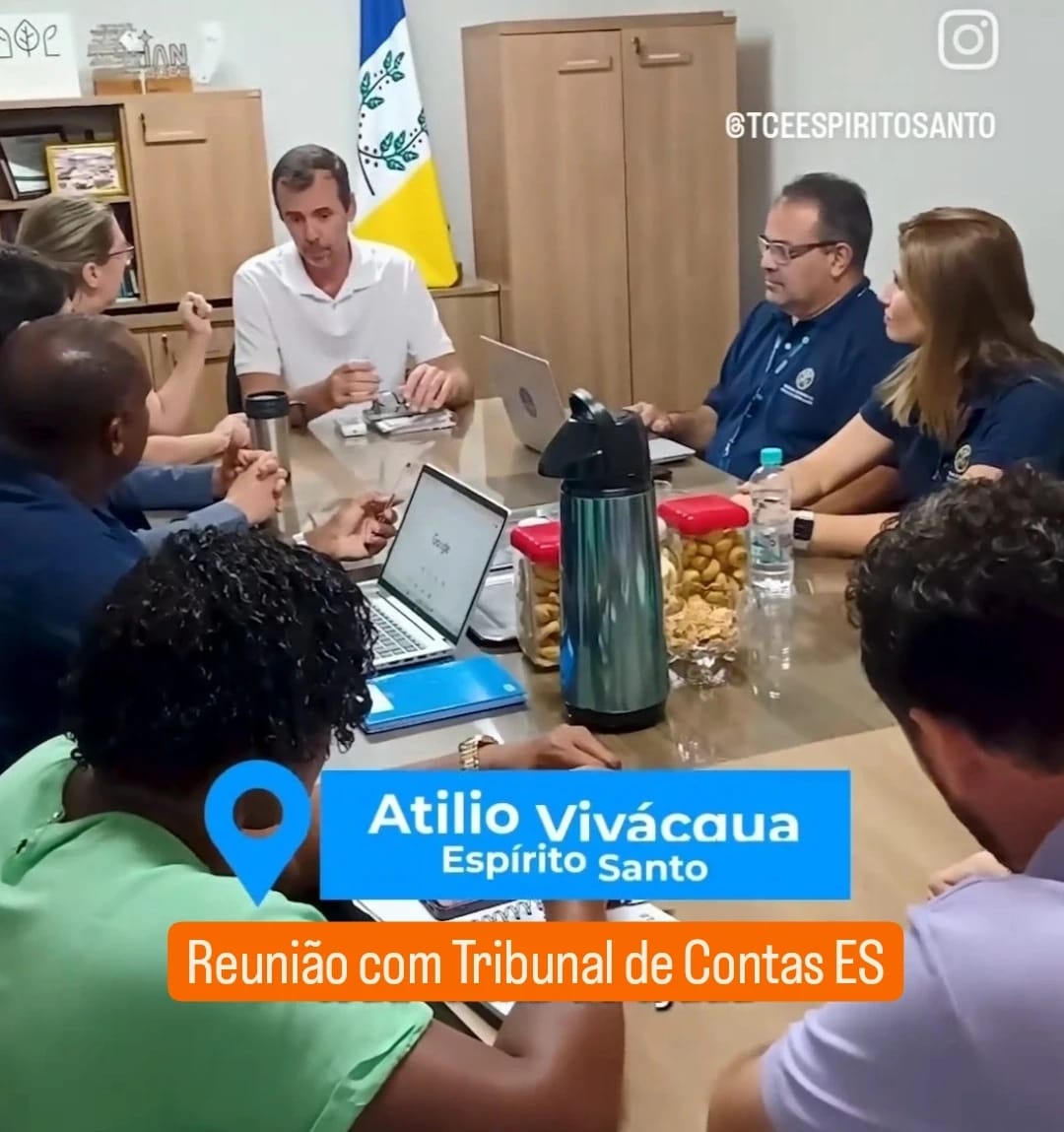 Atílio Vivacqua recebe auditores do TCE-ES para orientação sobre o momento de calamidade causado pelas chuvas